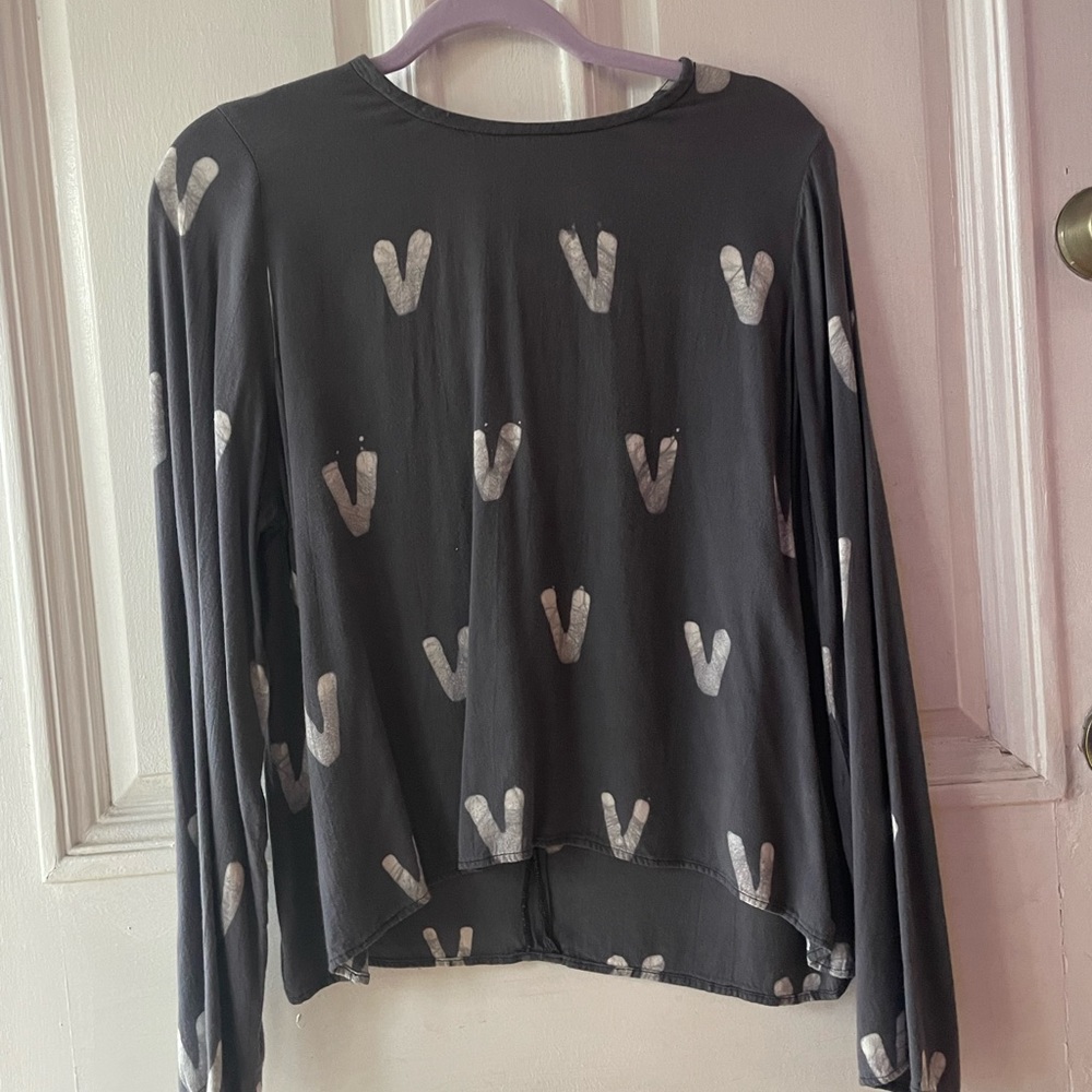 Block print blouse
